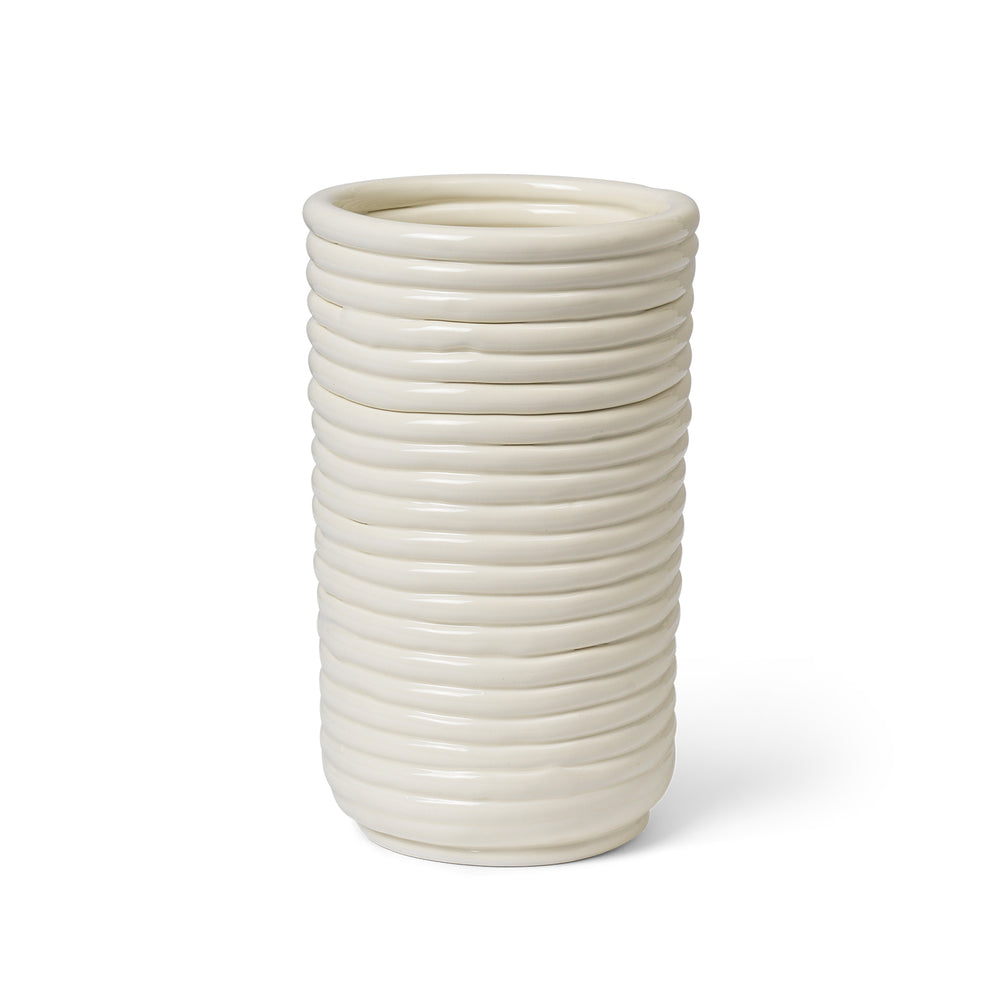 Ferm Living - Corduroy Vase | off white