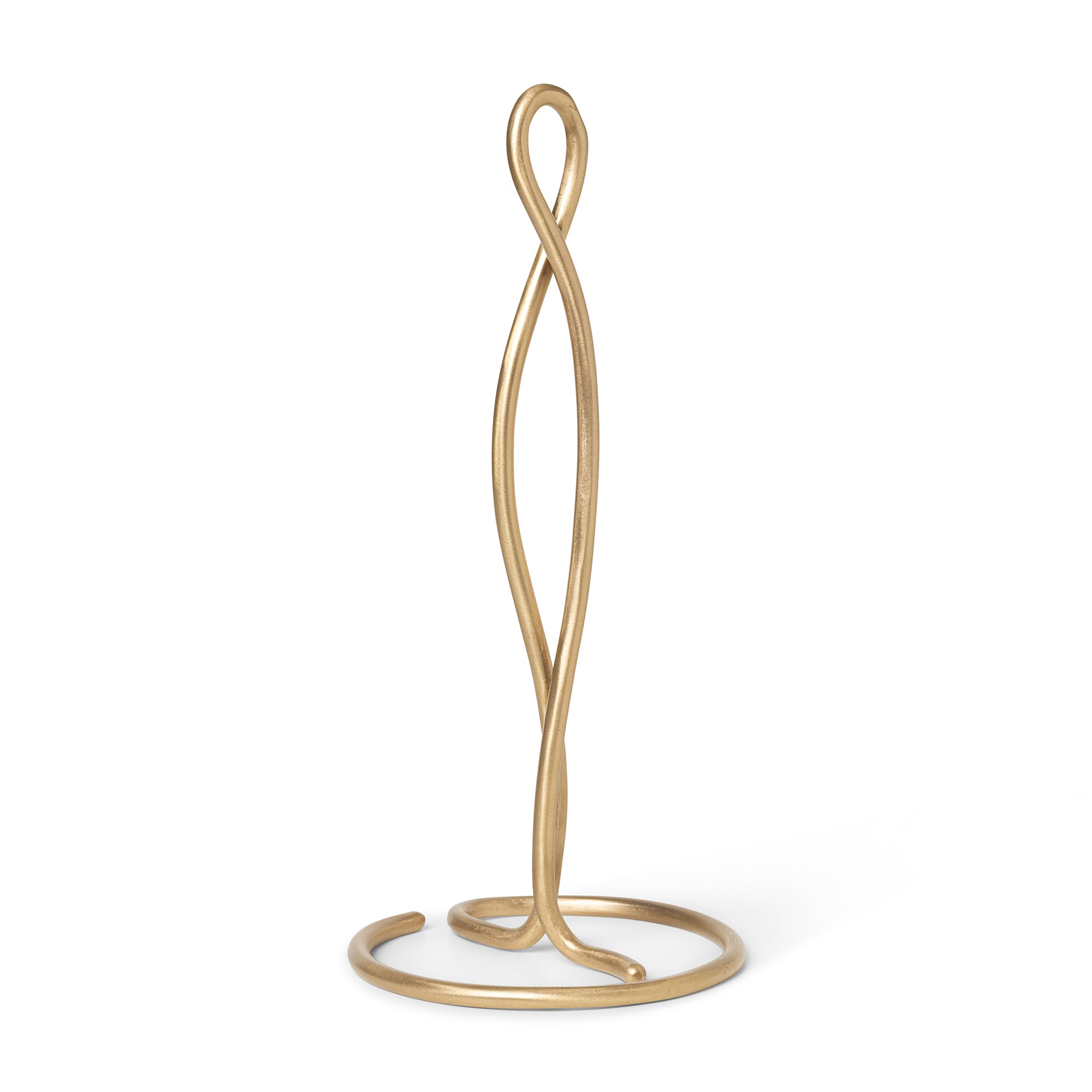 Ferm Living - Curvature Küchenrollenhalter | Messing