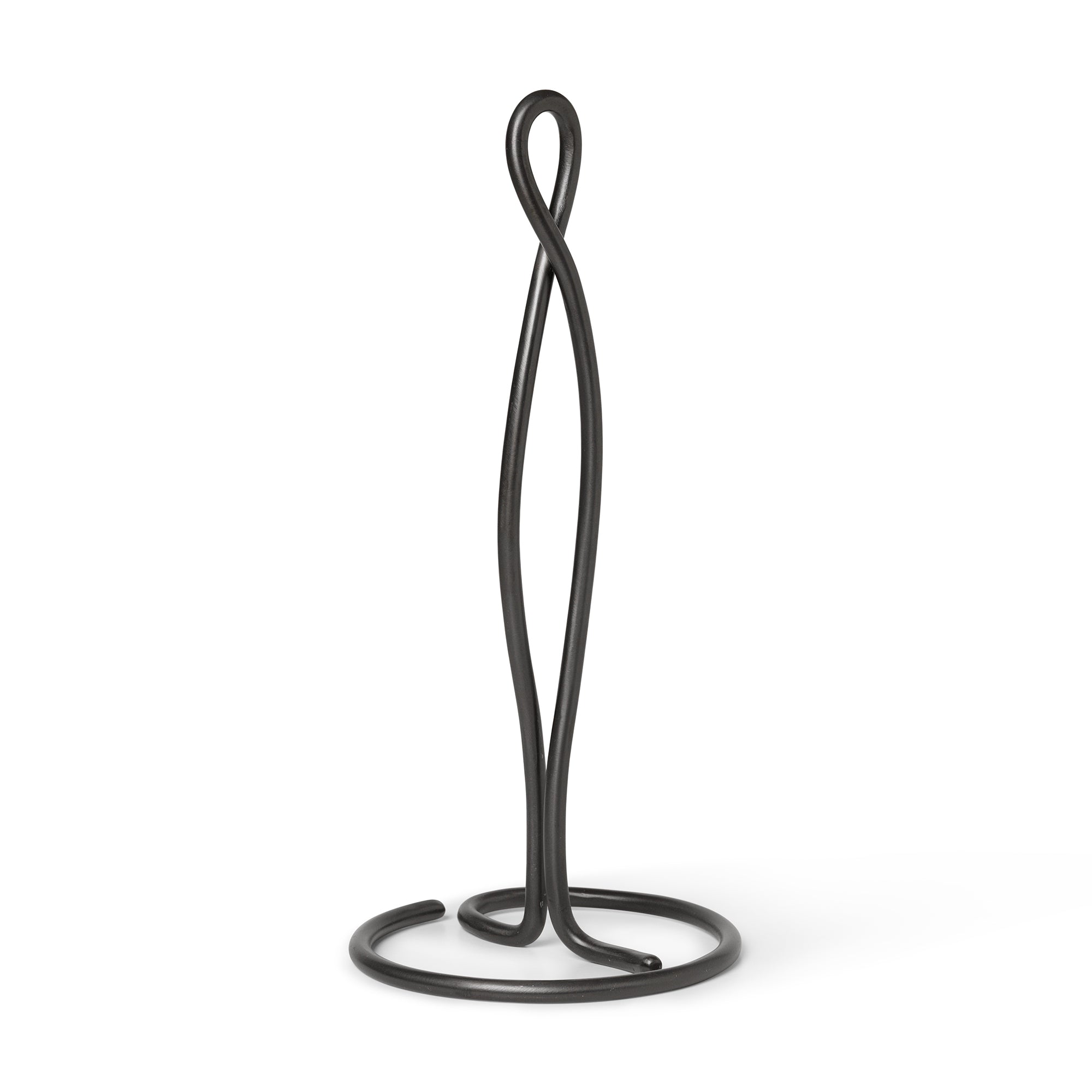 Ferm Living - Curvature Küchenrollenhalter | Messing schwarz