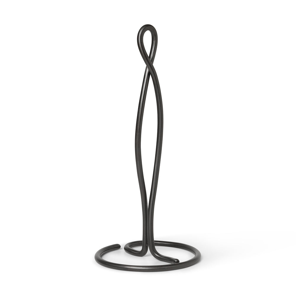 Ferm Living - Curvature Küchenrollenhalter | Messing schwarz
