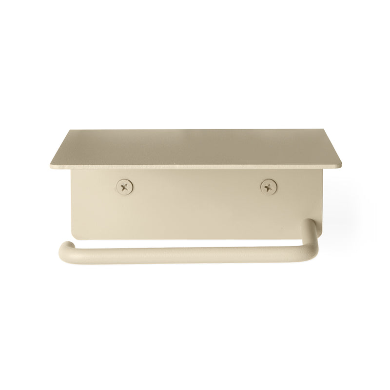 Ferm Living - Dora Toilettenpapierhalter | mit Ablage / cashmere