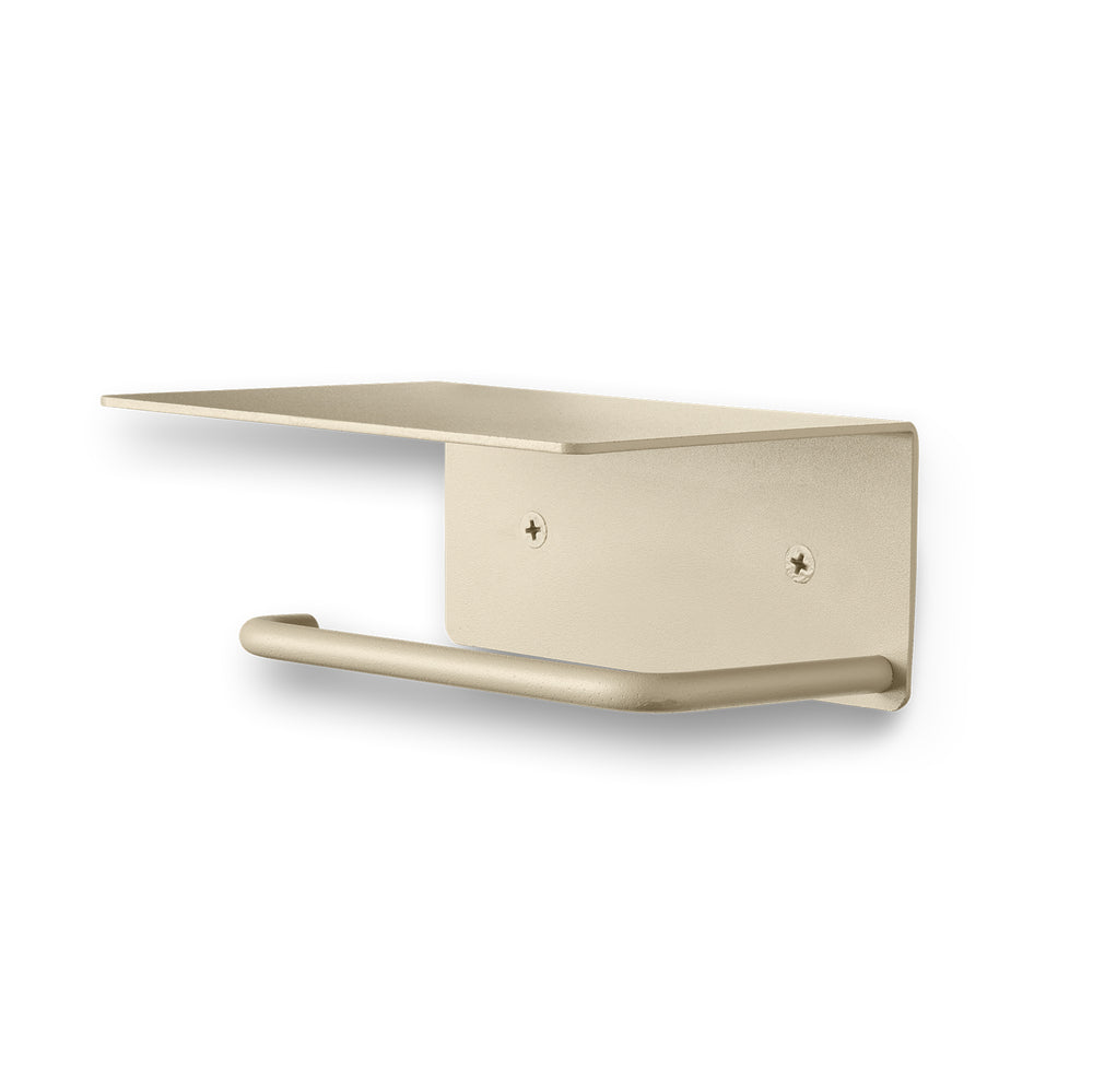 Ferm Living - Dora Toilettenpapierhalter | mit Ablage / cashmere