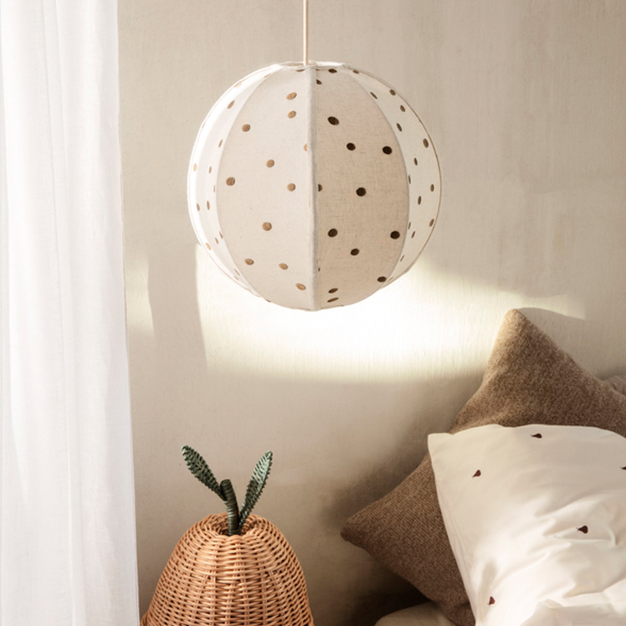 Ferm Living - Dots Textil Lampenschirm