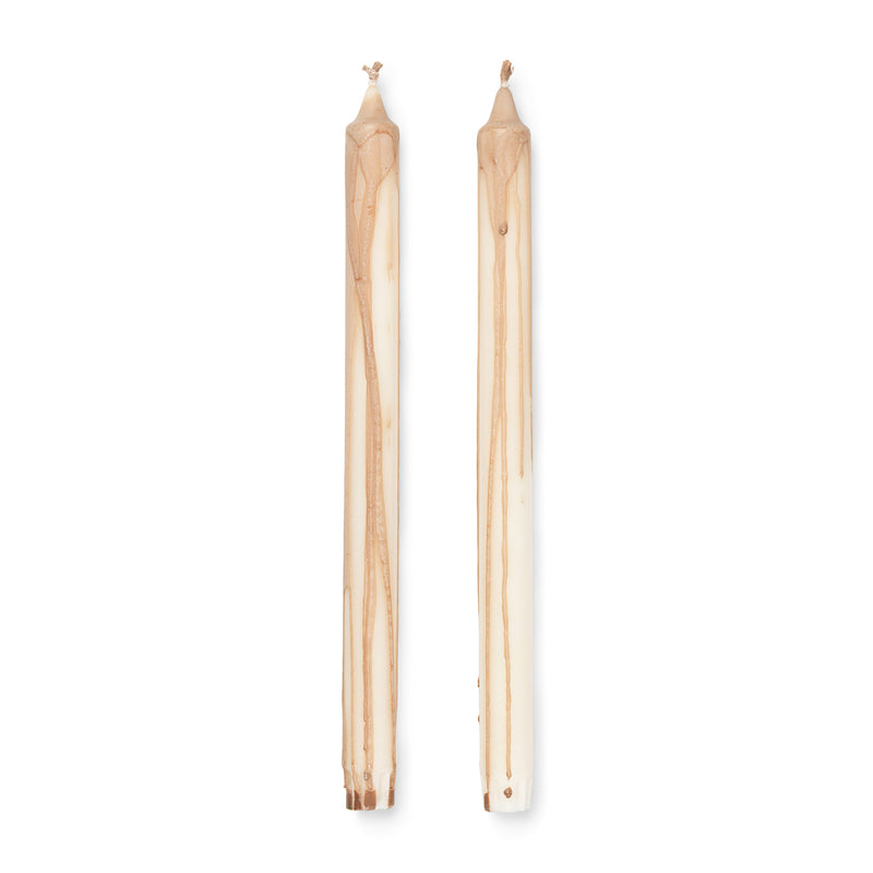 Ferm Living - Dryp Stabkerzen Set | beige