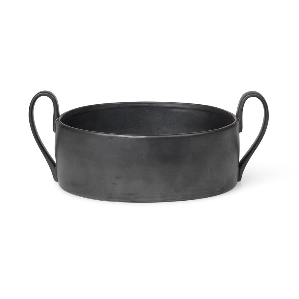 Ferm Living - Flow Obstschale | schwarz