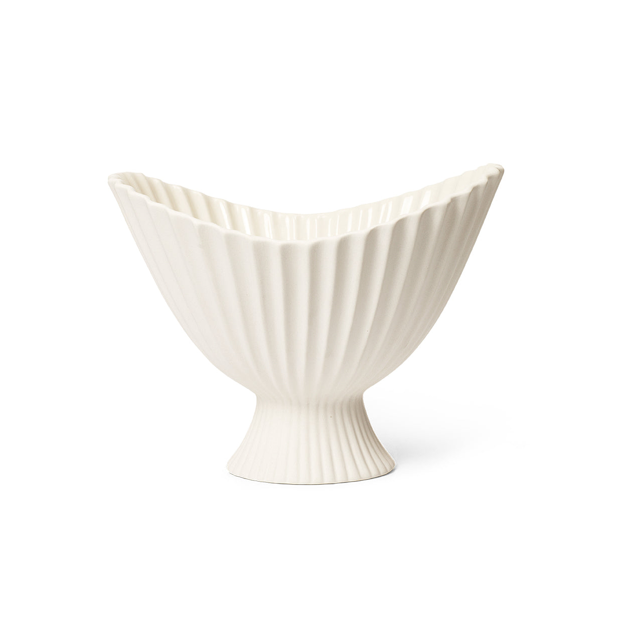 Ferm Living - Fountain Dekoschale | medium / off-white