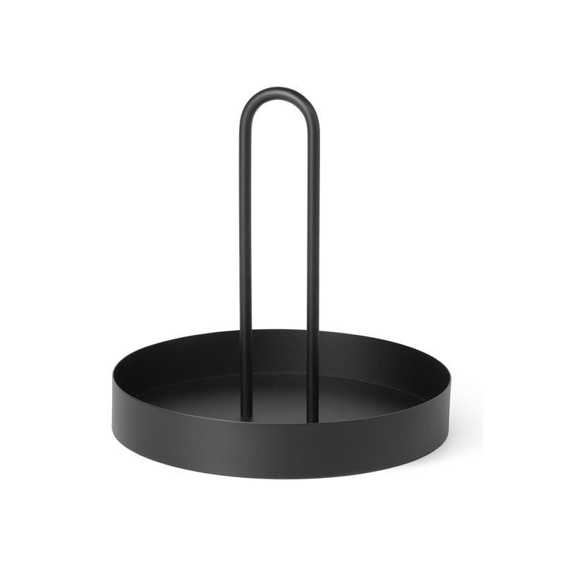Ferm Living - Grib Tablett | schwarz