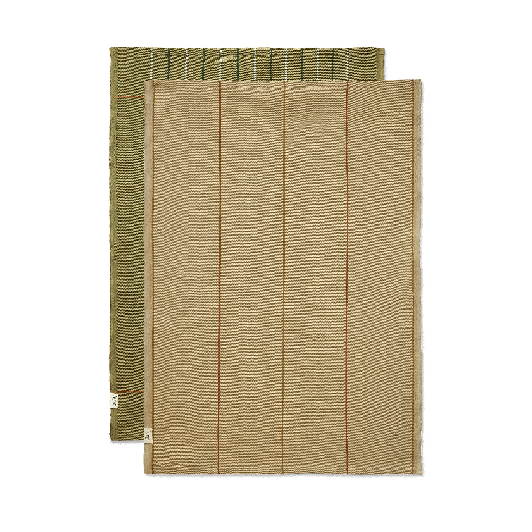 Ferm Living - Ito Geschirrtuch | seaweed/flax