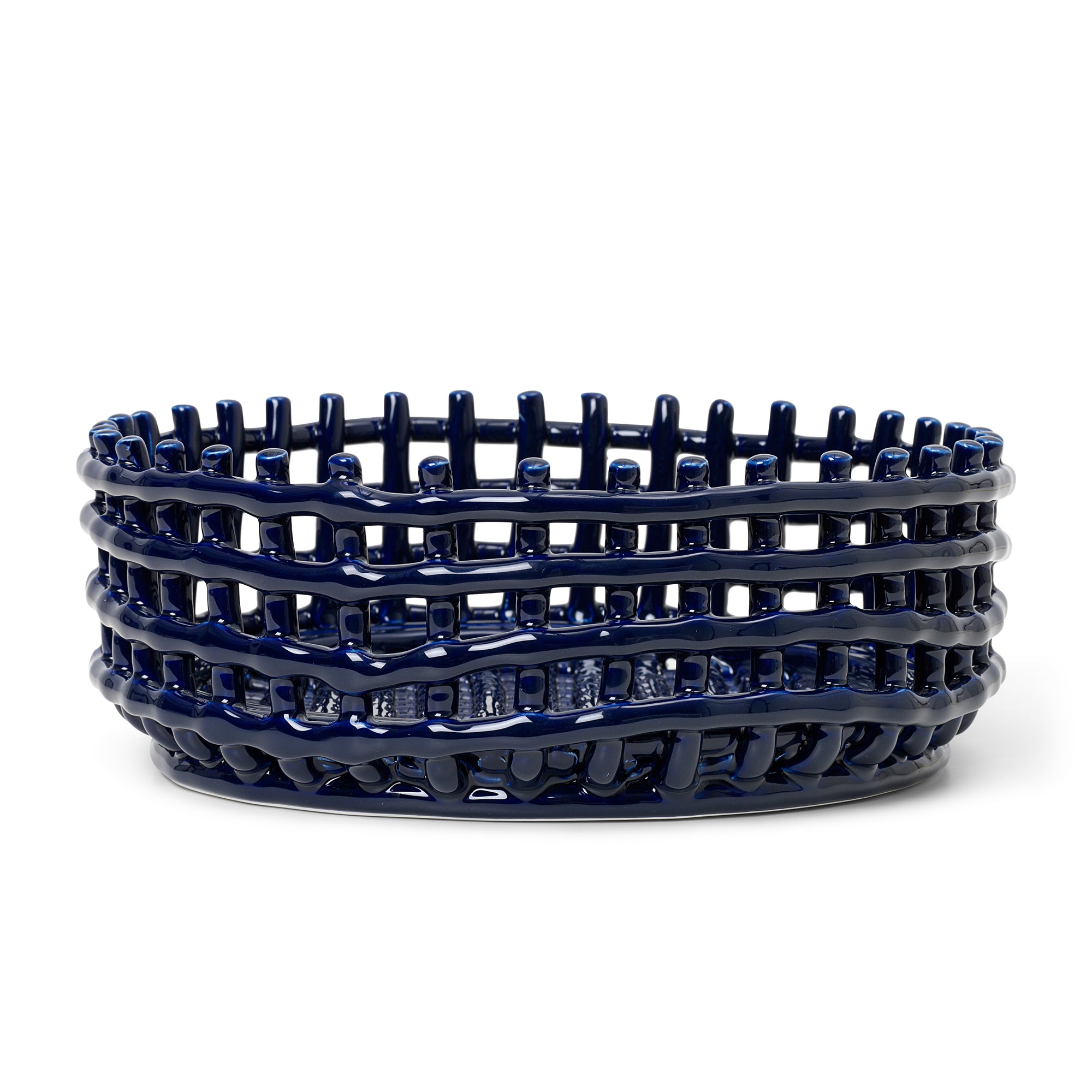 Ferm Living - Keramik Centerpiece Schale | blau