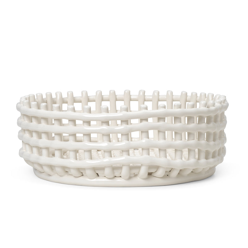 Ferm Living - Keramik Centerpiece Schale | off-white