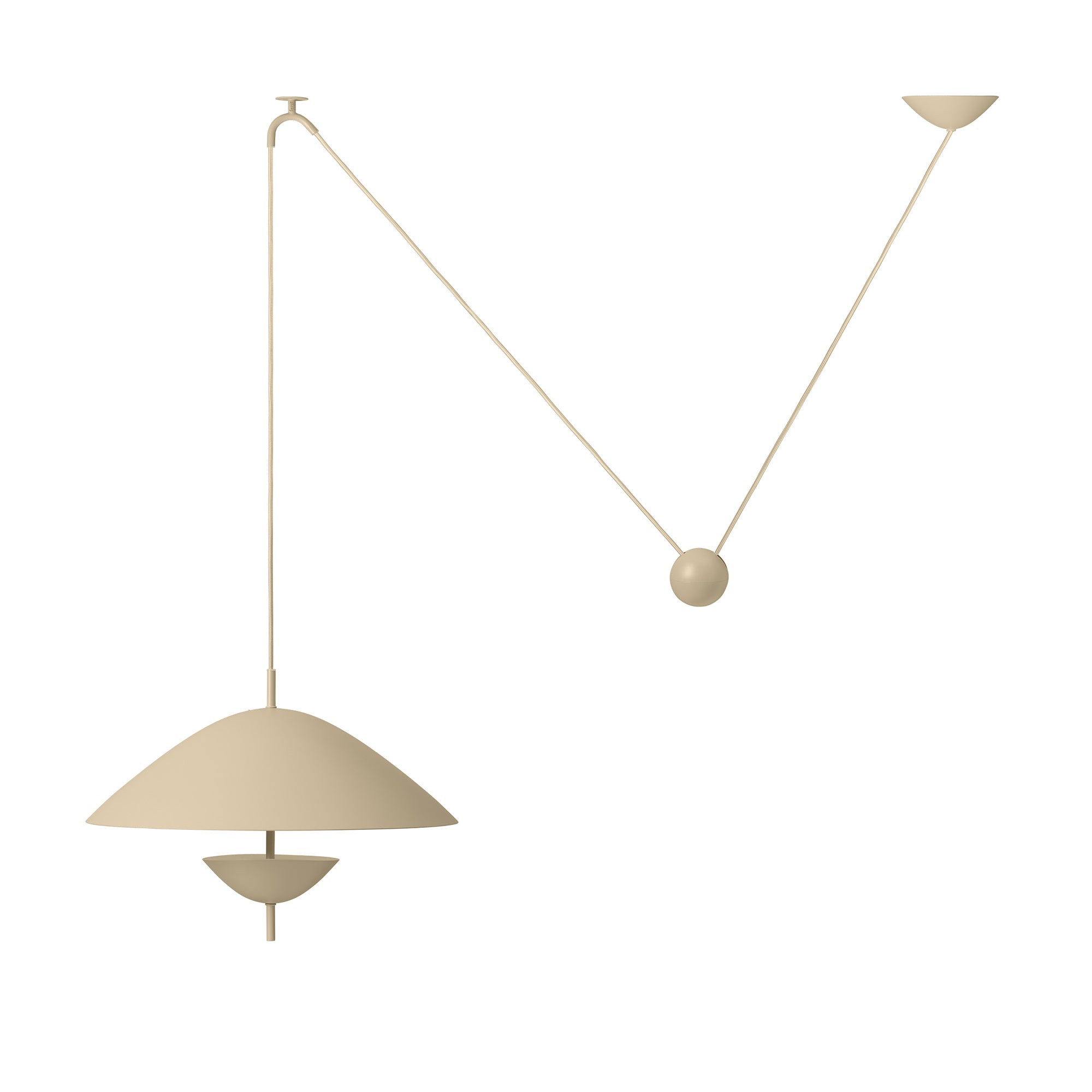 Ferm Living - Lod Pendelleuchte | cashmere