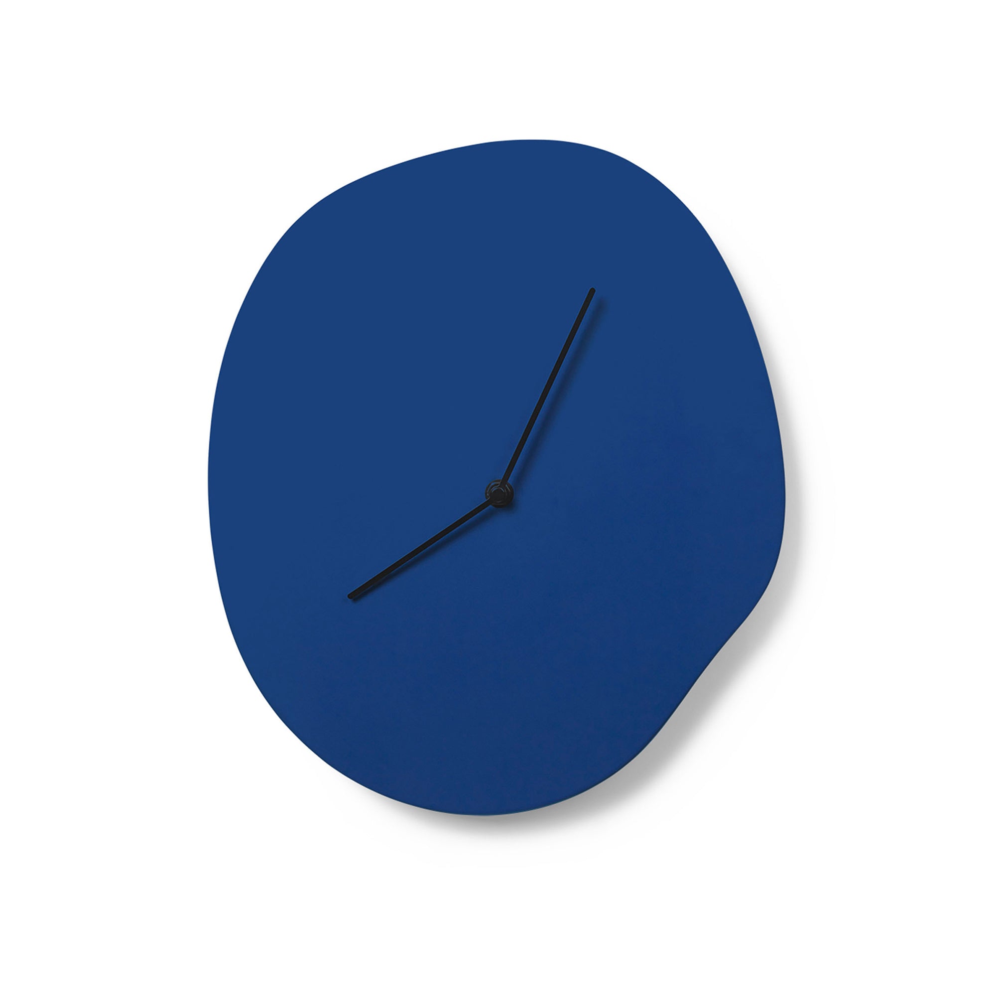 Ferm Living - Melt Wanduhr | blau