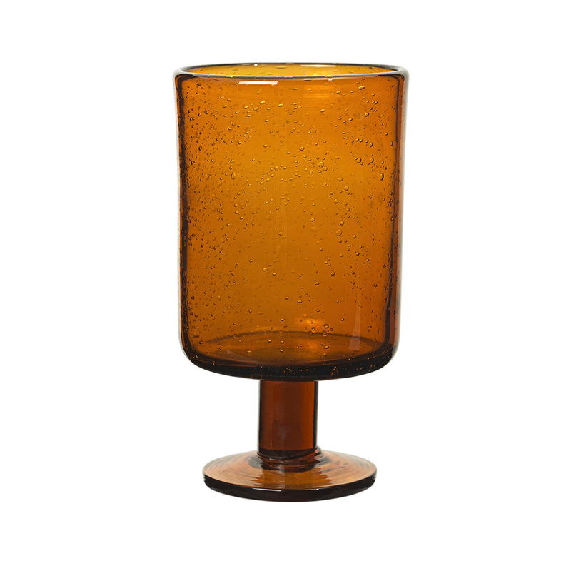 Ferm Living - Oli Weinglas | amber