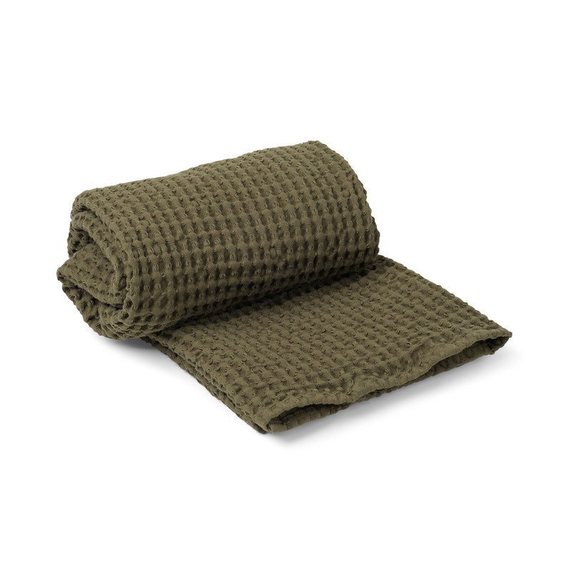 Ferm Living - Organic Badetuch | olive