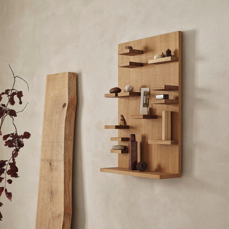 Ferm Living - Parade Wandregal | H 60 cm / Eiche geölt