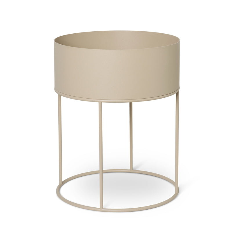 Ferm Living - Plant Box rund | cashmere