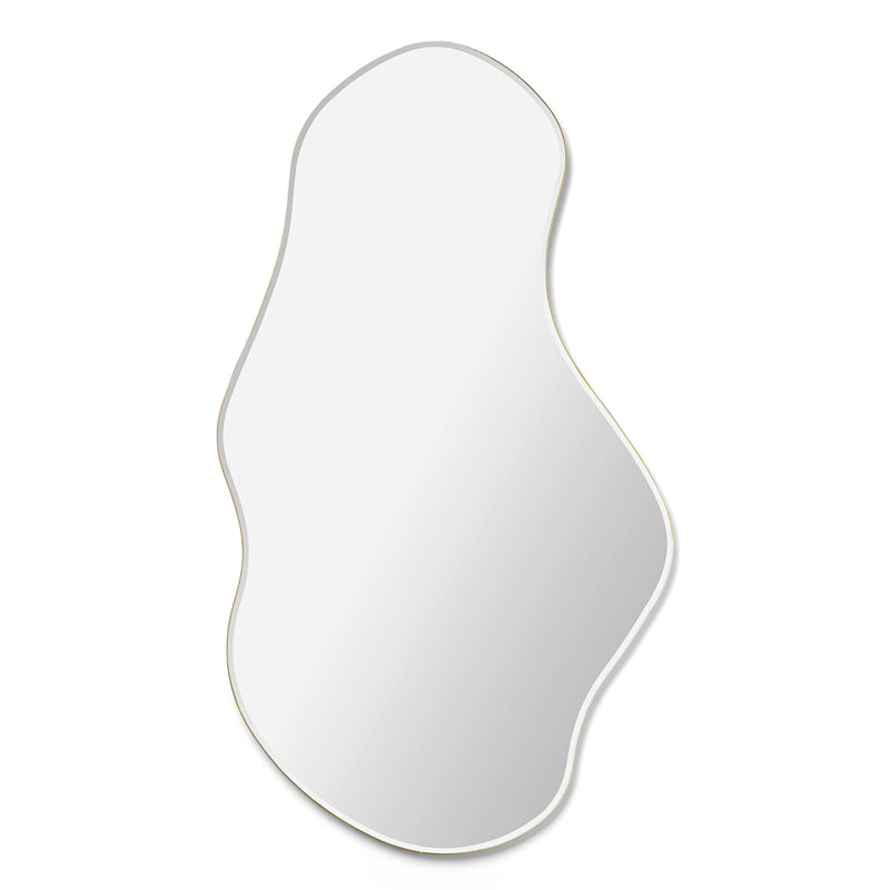 Ferm Living - Pond Spiegel | 63,5 x 110 cm / Messing