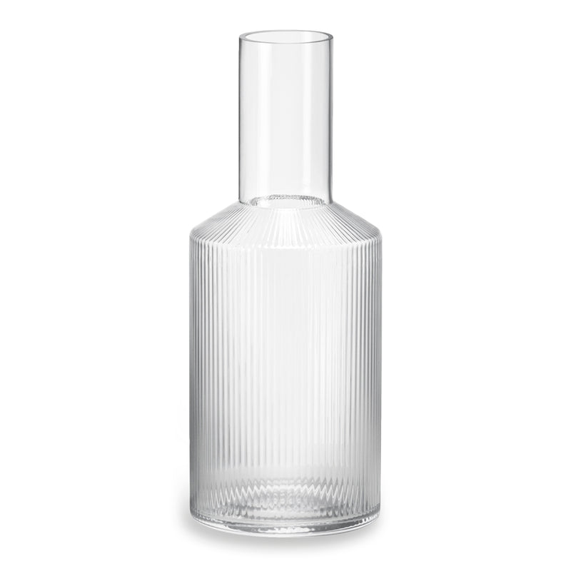 Ferm Living - Ripple Karaffe | clear