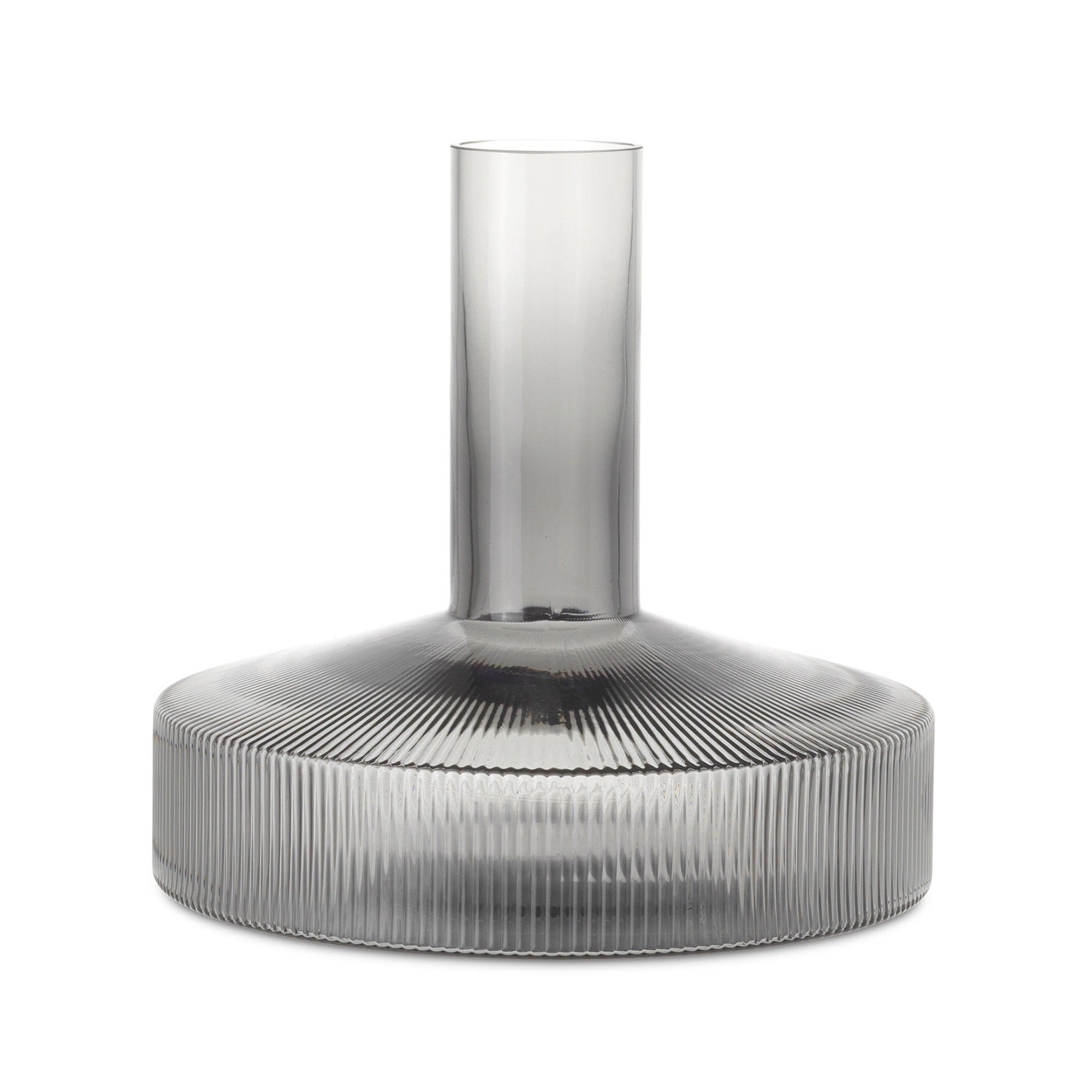 Ferm Living - Ripple Weinkaraffe | smoked grey