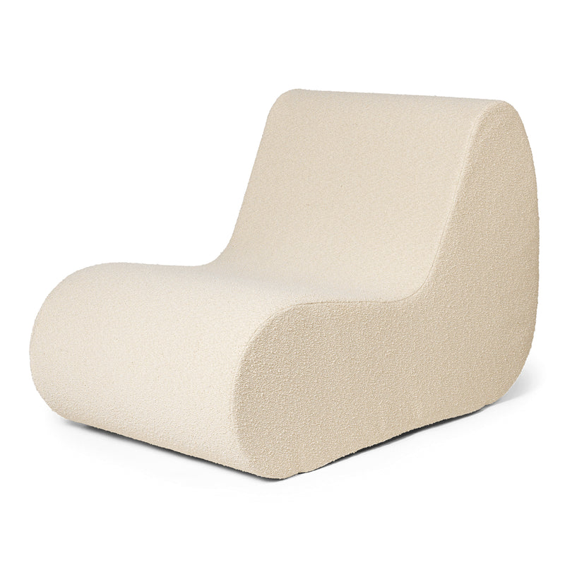 Ferm Living - Rouli Center Modul Sessel | Bouclé off-white