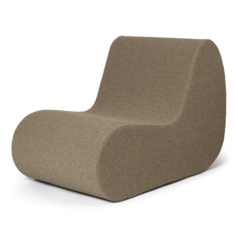 Ferm Living - Rouli Center Modul Sessel | Bouclé sand