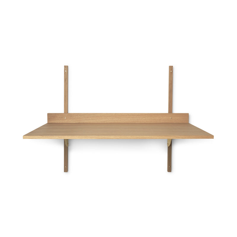 Ferm Living - Sector Schreibtisch | Eiche/Messing