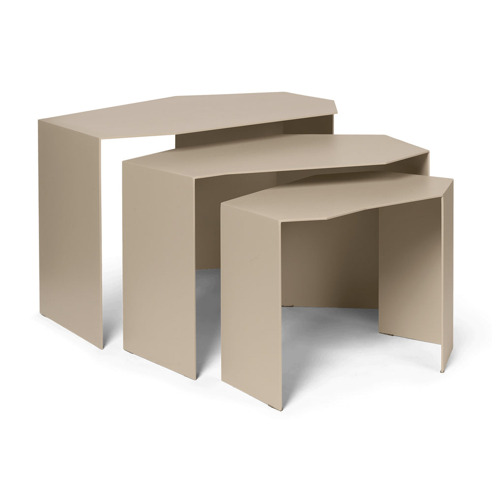 Ferm Living - Shard Cluster Beistelltisch | cashmere