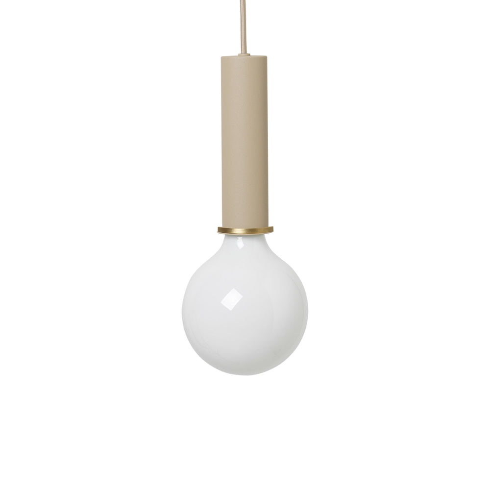Ferm Living - Socket Pendelleuchte High | hoch / beige
