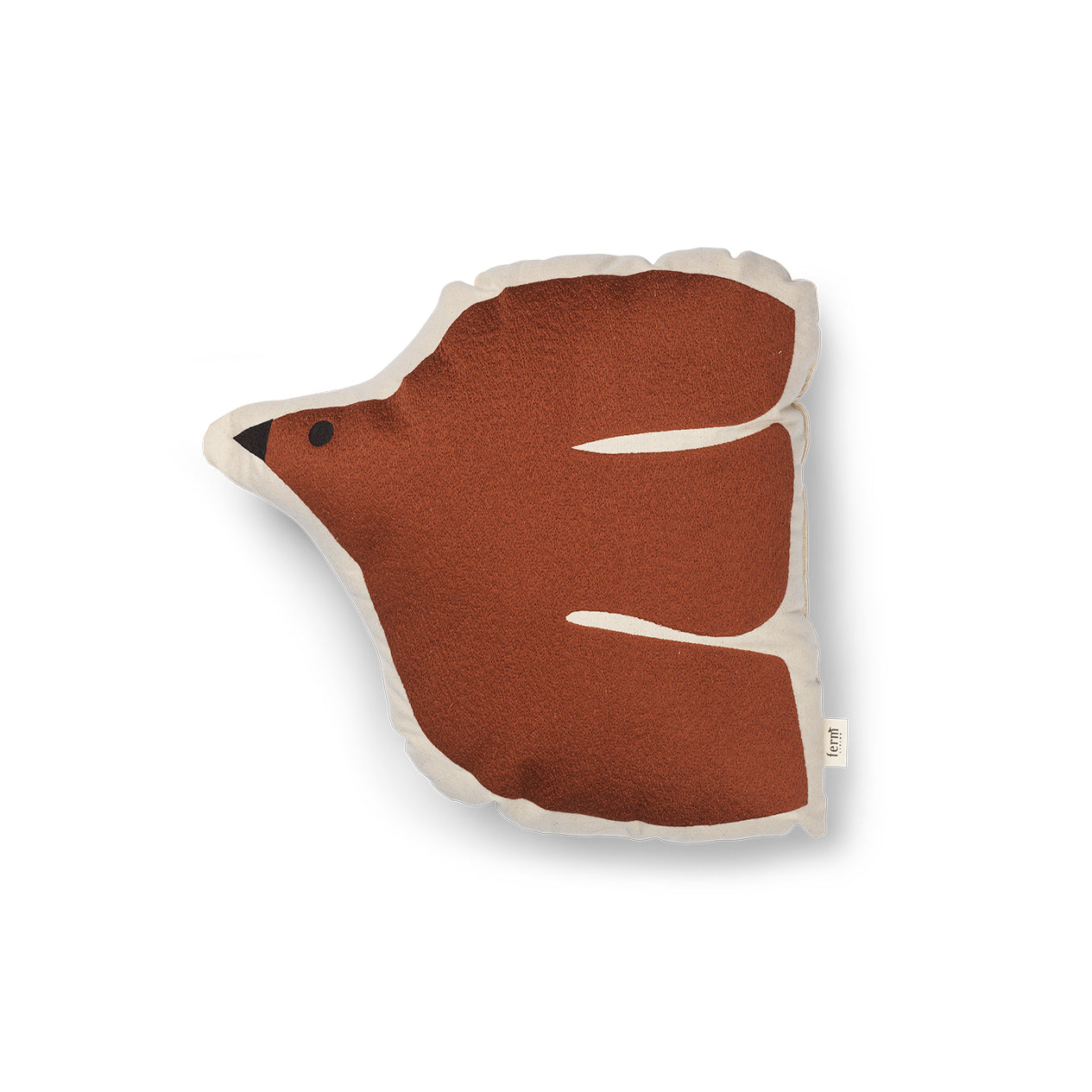 Ferm Living - Swif Bird Kissen | baked clay