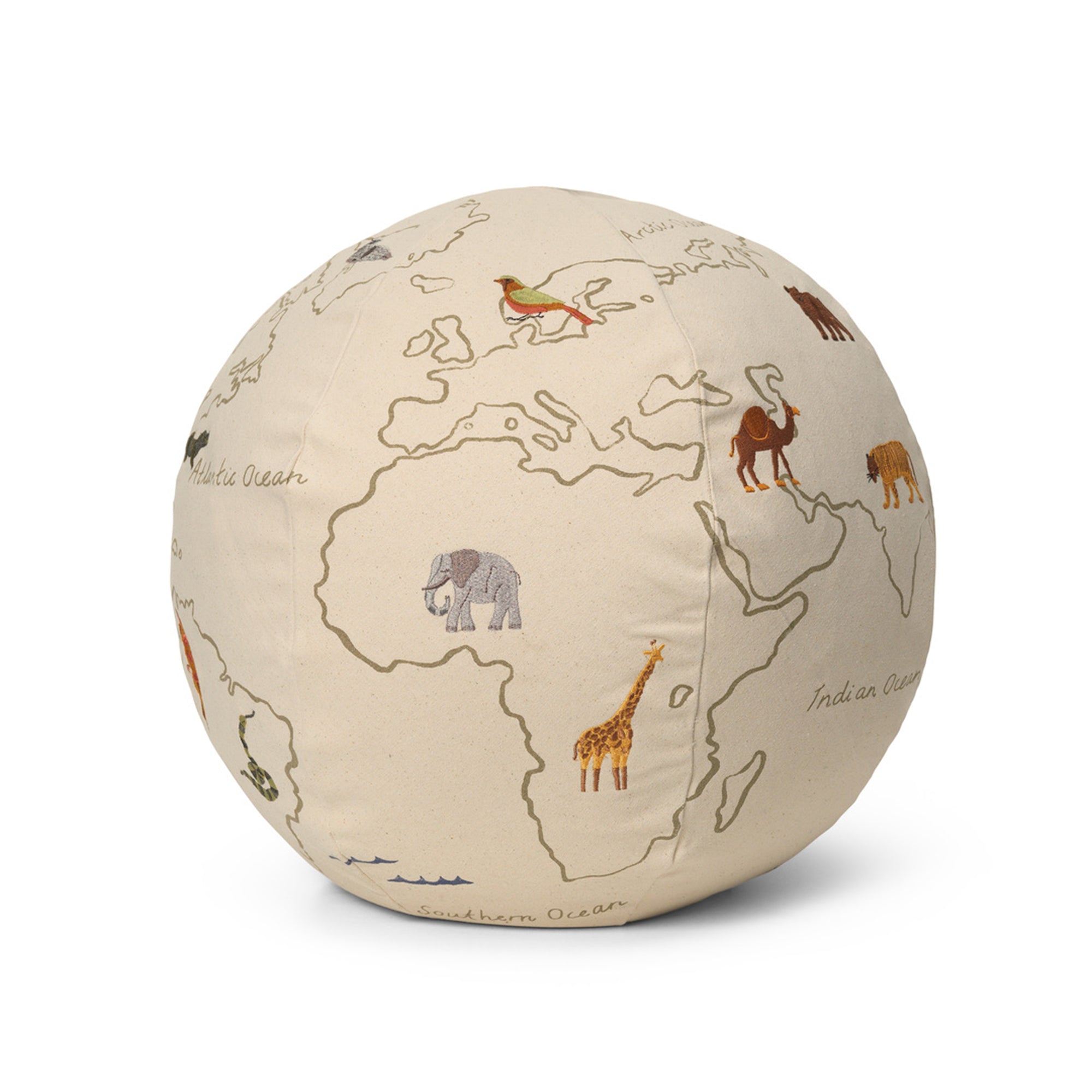 Ferm Living - The World Pouf | 