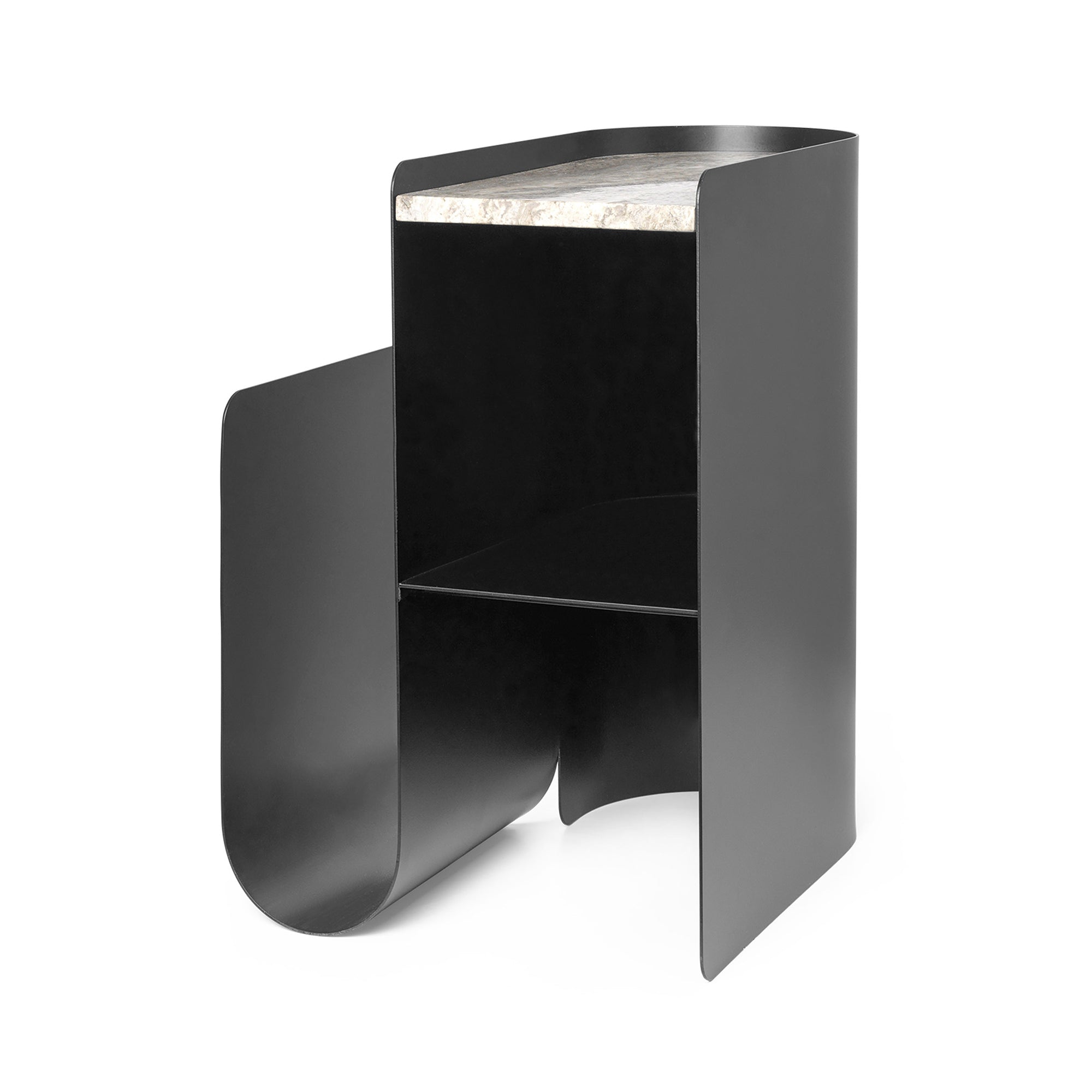 Ferm Living - Vault Beistelltisch | schwarz
