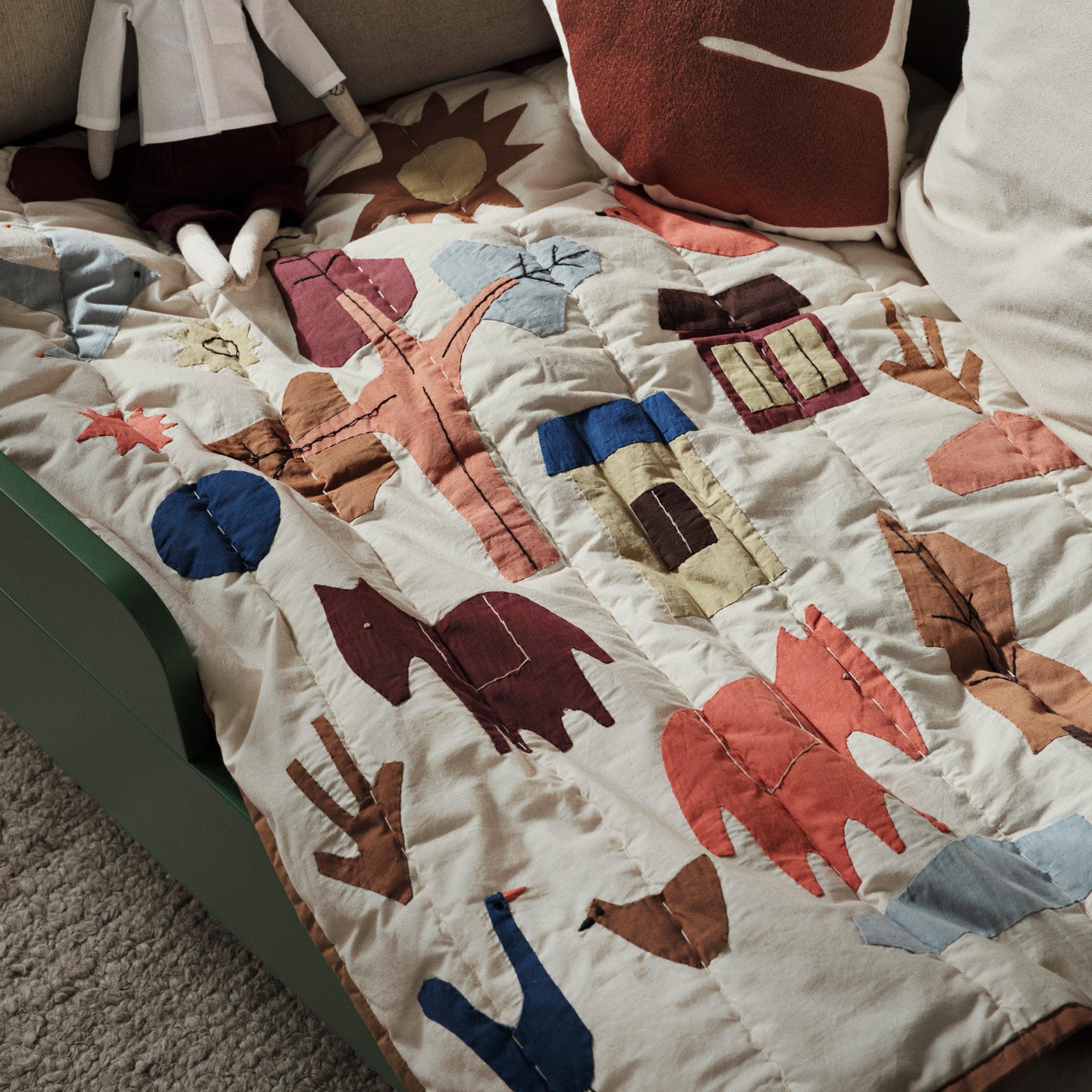Ferm Living - Village Steppdecke