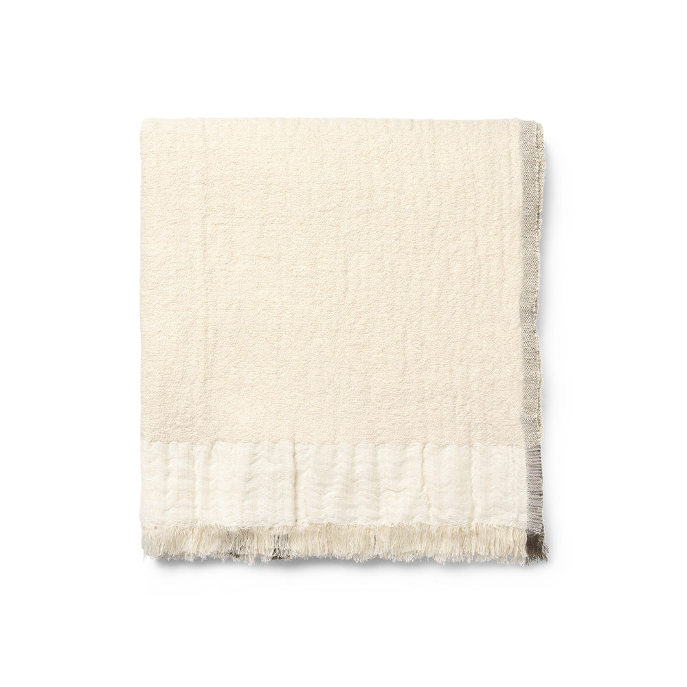 Ferm Living - Weaver Tagesdecke | weiß