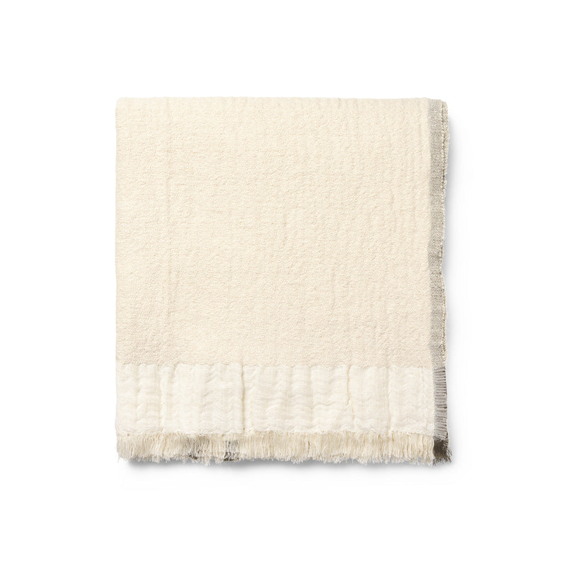 Ferm Living - Weaver Tagesdecke | weiß