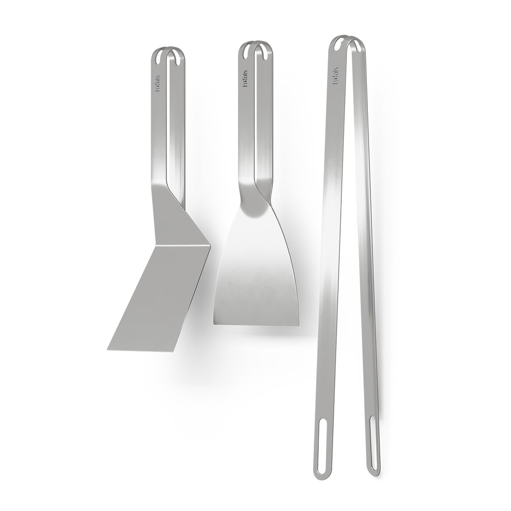 höfats - Grillbesteck-Set | Edelstahl