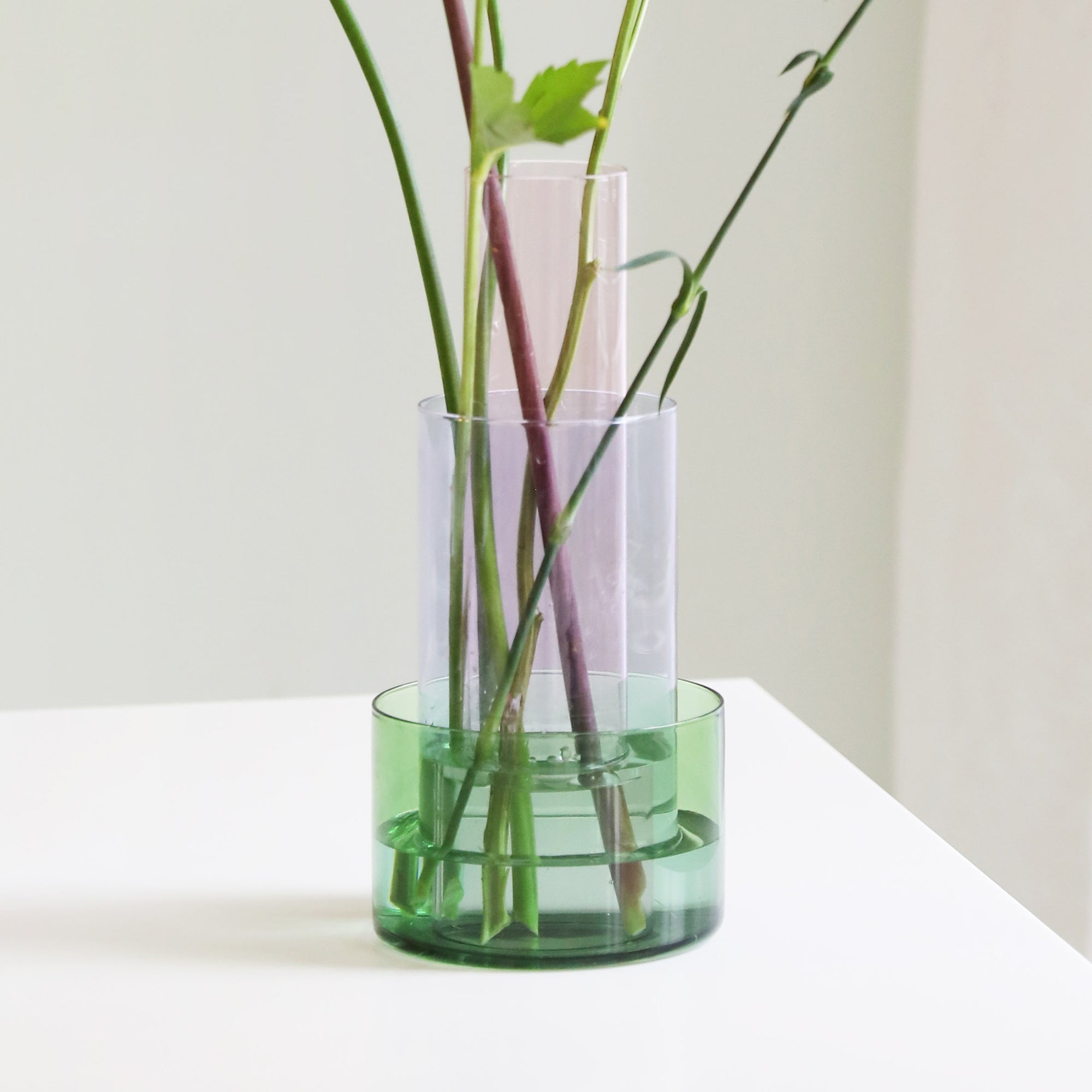 &amp;klevering - Amphi Vase | large / grün