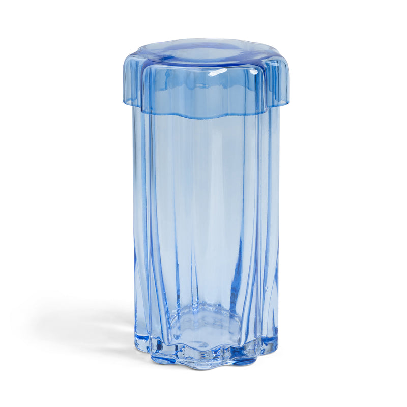 &amp;klevering - Astral Vorratsglas mit Deckel | blau
