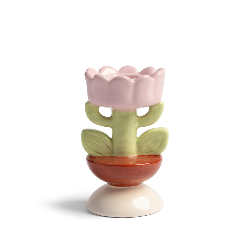 &amp;klevering - Blume Kerzenhalter | small