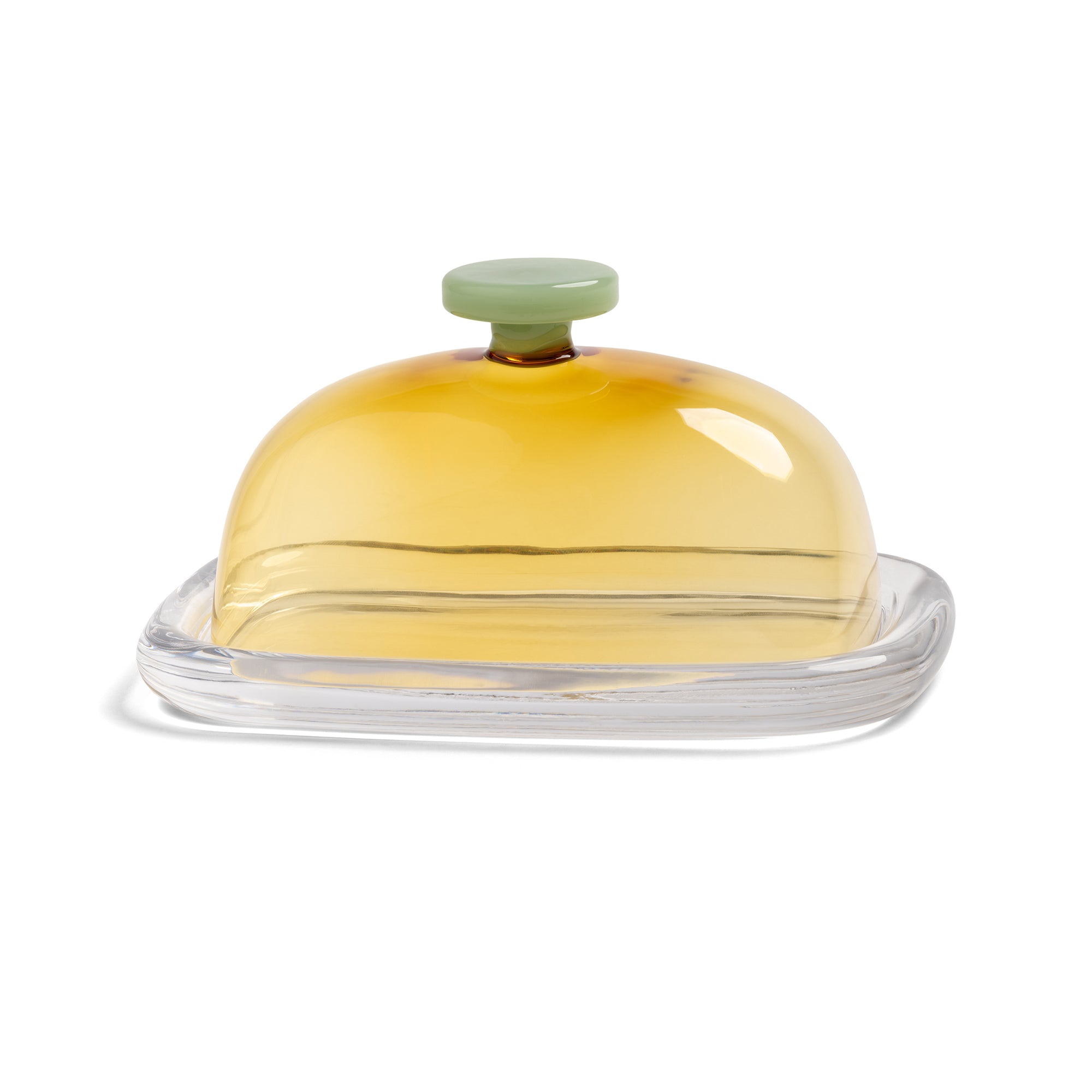 &amp;klevering - Cantine Butterdose | gelb