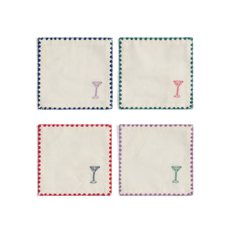 &amp;klevering - Zigzag Cocktailserviette | 