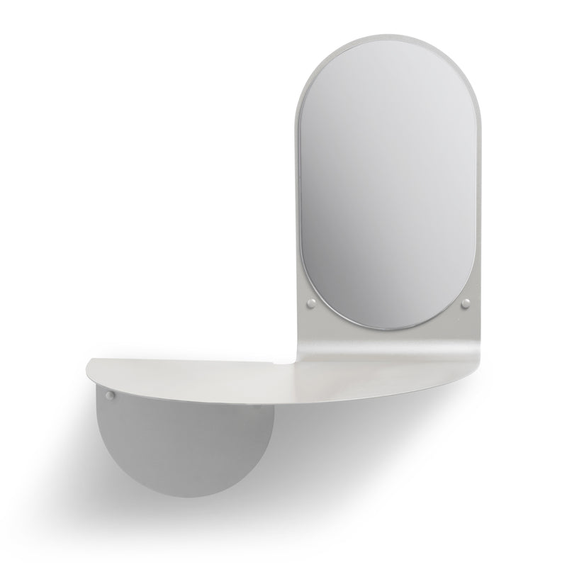 &amp;klevering - Flip Spiegel | grau