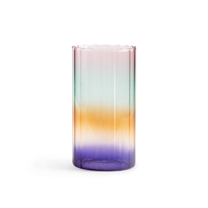 &amp;klevering - Gradient Vase | 18,5 x Ø 10 cm / evening