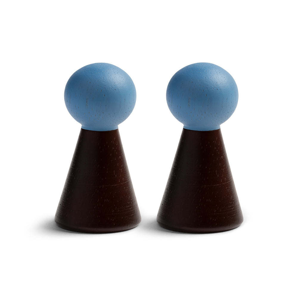 &amp;klevering - Halma Garderobenhaken | burgundy/blue