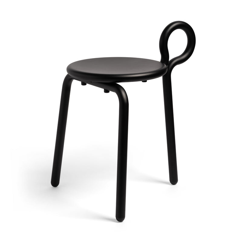 &amp;klevering - Lasso Hocker | schwarz