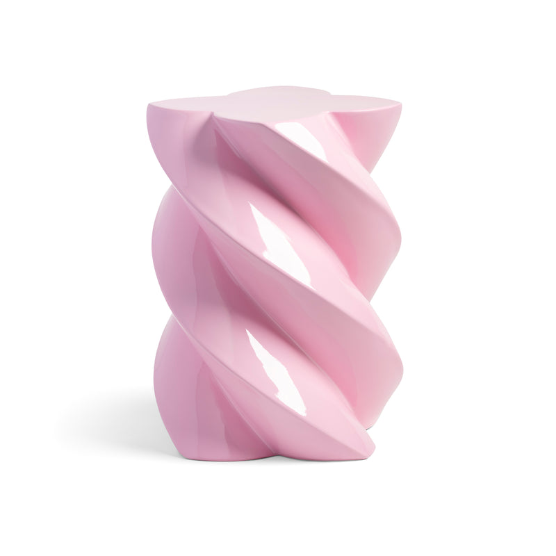 &amp;klevering - Marshmallow Beistelltisch | 39,5 x Ø 29 cm / pink