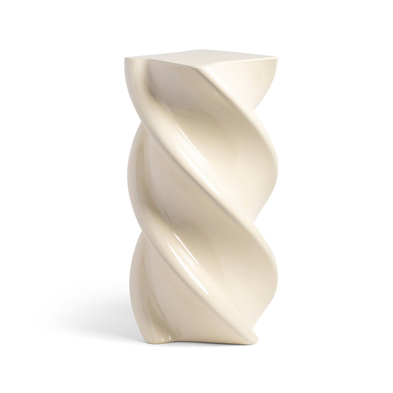 &amp;klevering - Marshmallow Beistelltisch | 54 x Ø 29,5 cm / off-white