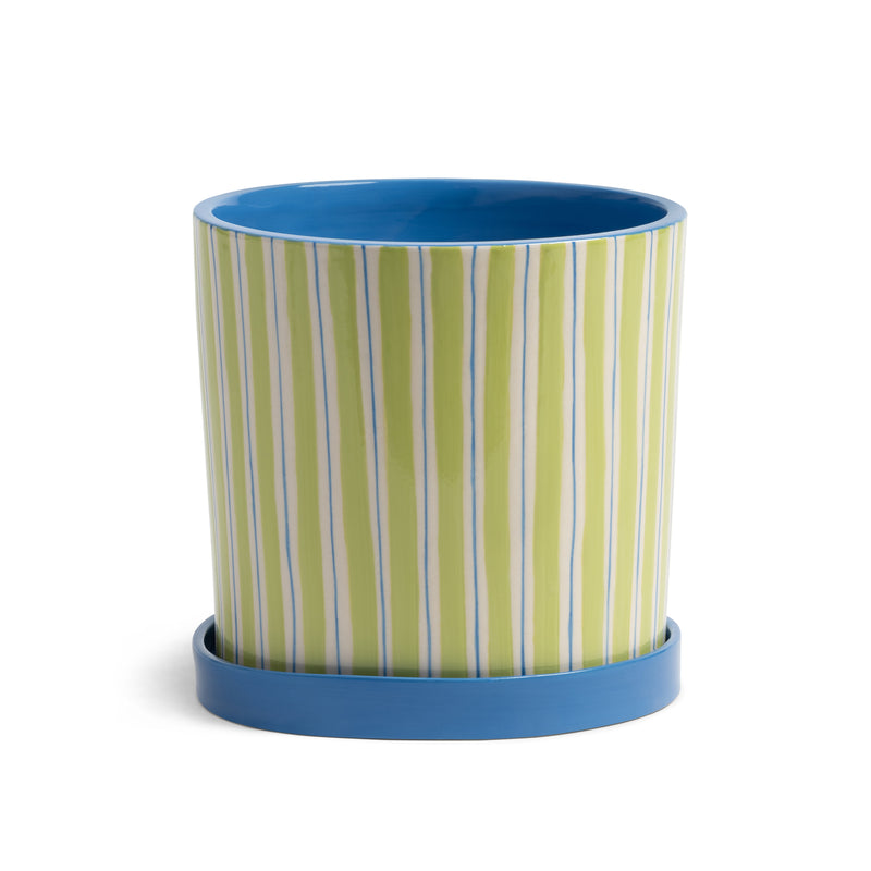 &amp;klevering - Ray Blumentopf | green/blue/white