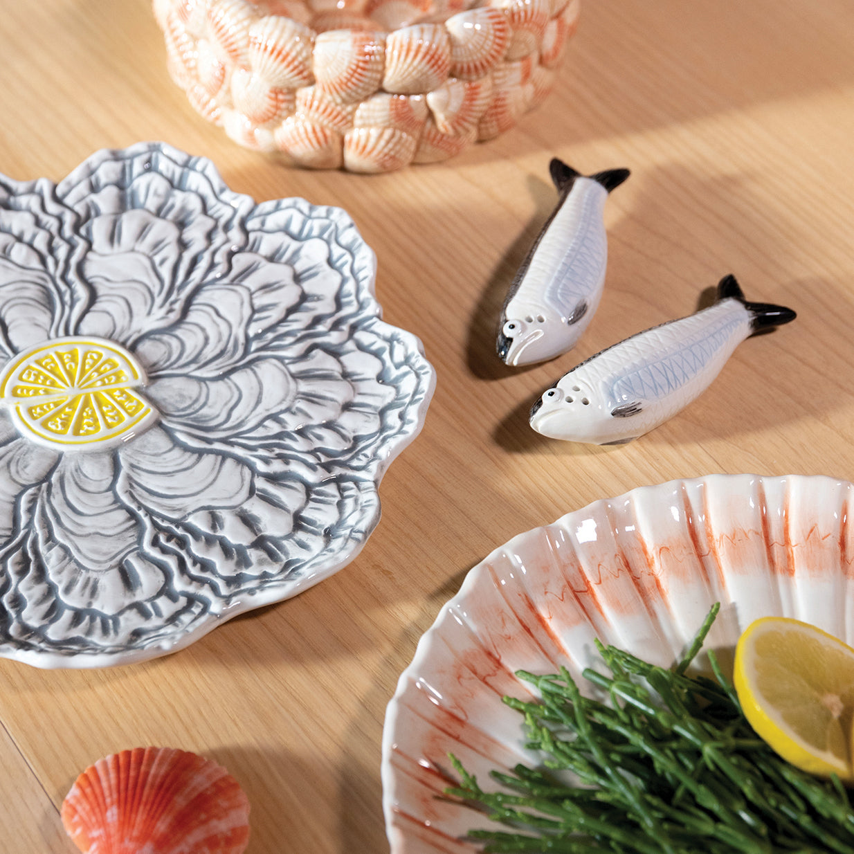 &amp;klevering - Salz- und Pfefferstreuer Sardine | 