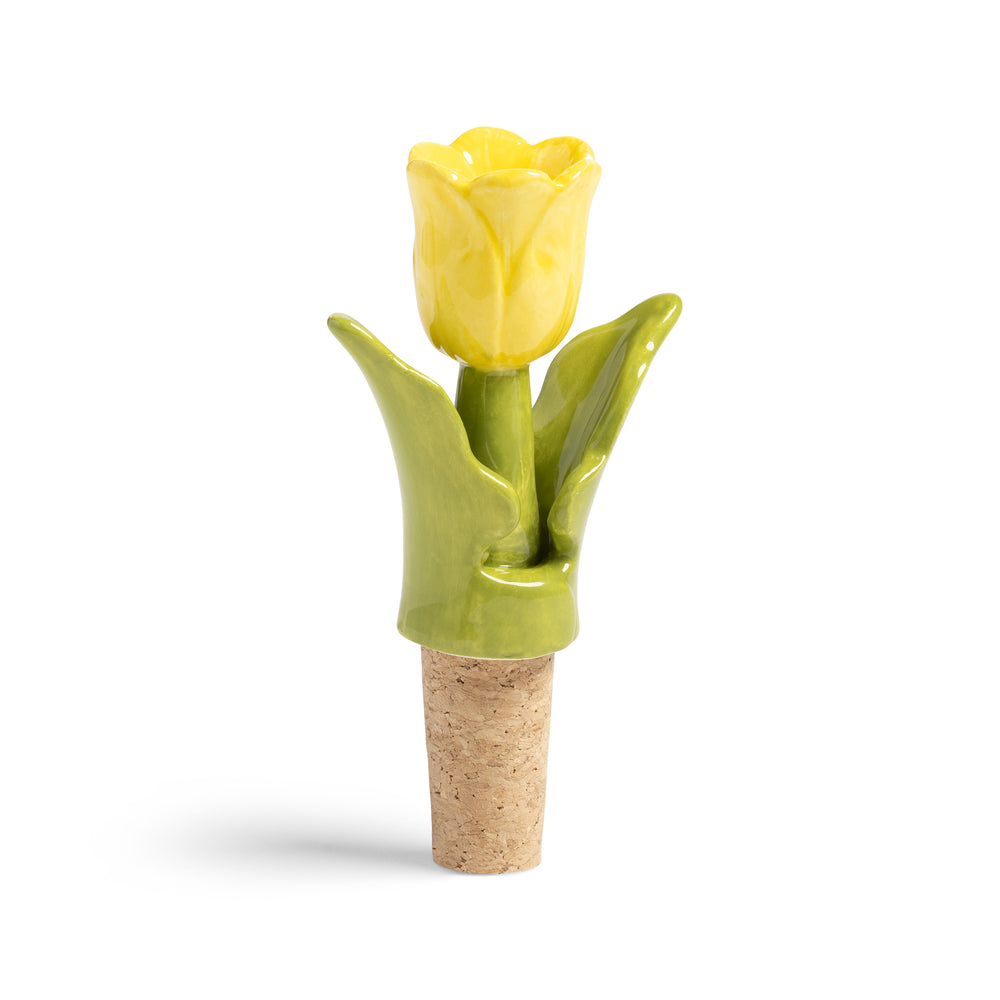 &amp;klevering - Tulip Flaschenverschluss | gelb