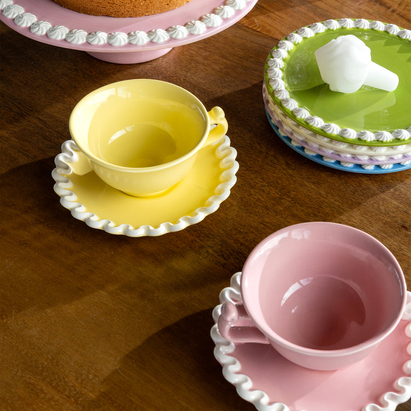 &amp;klevering - Whip Tasse mit Untertasse